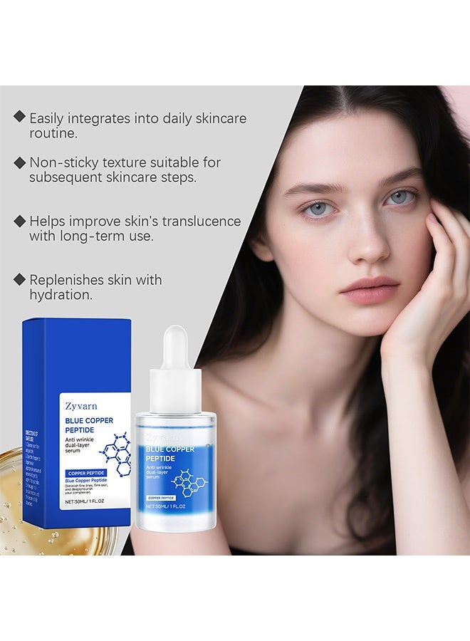 Zyvarn Blue Copper Peptide Facial Essence - Gentle Moisturizing and Hydrating, Refreshing and Non-Greasy, 30ml - Image 5